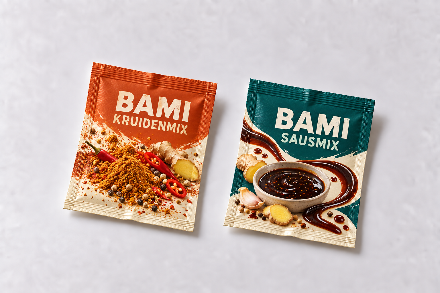 Mixed-flavour seasoning sachet multipack