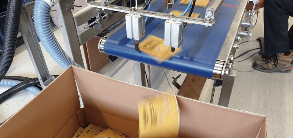 Products directed towards the bulk handling station